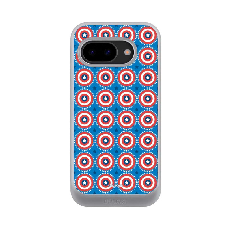 Pixel 9a NIVOcore Captain American Shield Pattern