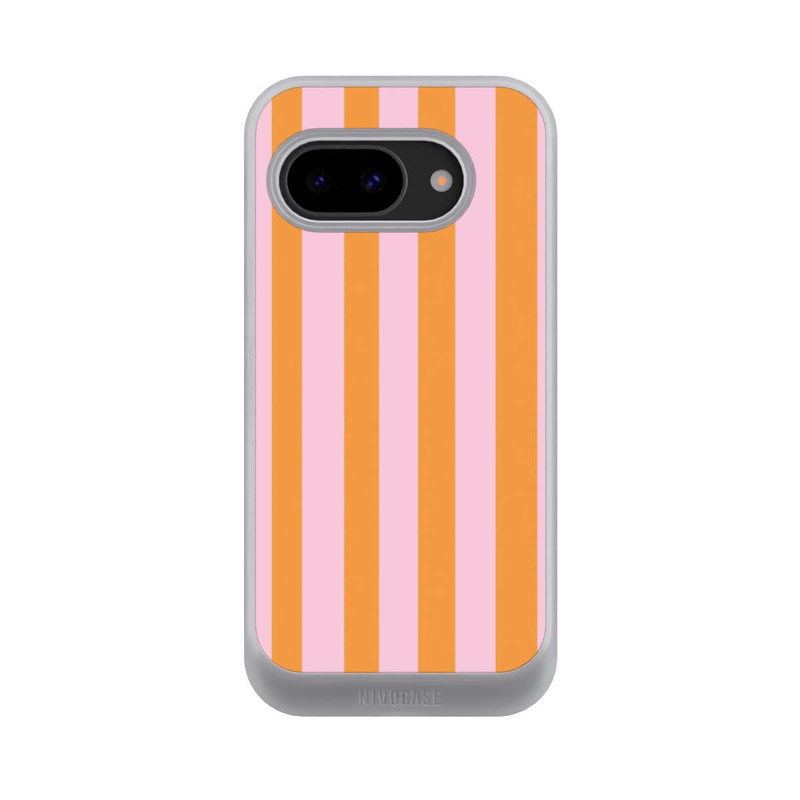 Pixel 9a NIVOcore Orange Rosa Streifen