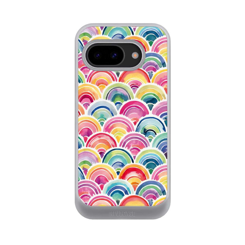 Pixel 9a NIVOcore Happy Summer Rainbow Scales