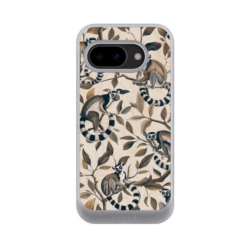 Pixel 9a NIVOcore Lush Tropical Lemur Paradise avec IA