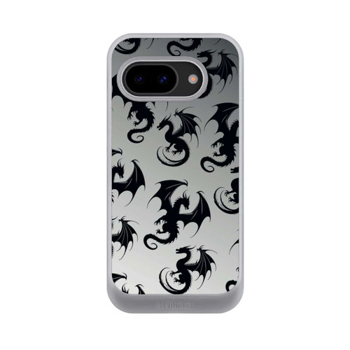 Google Pixel 9a NIVOcore Dragon Pattern Grey