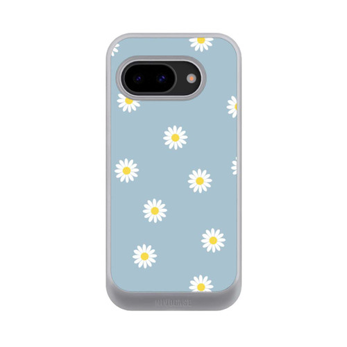 Google Pixel 9a NIVOcore Gänseblümchen Muster Blau