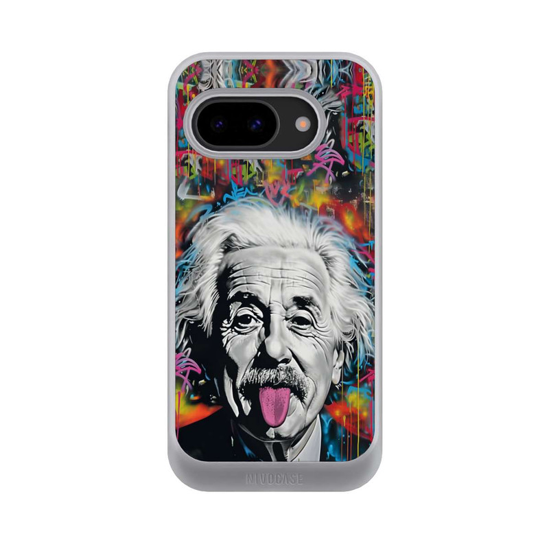 Pixel 9a NIVOcore Physiker Bunte Zunge Raus