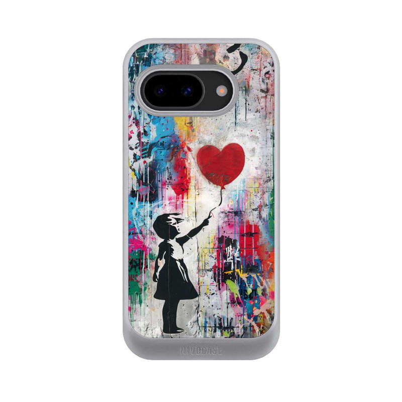 Pixel 9a NIVOcore Balloon Girl Colorful