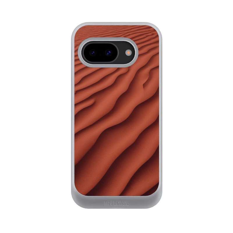 Pixel 9a NIVOcore Sandstruktur Rot mit KI