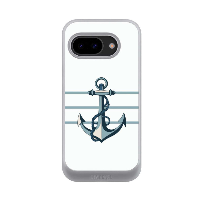 Pixel 9a NIVOcore Anchor Line White with AI