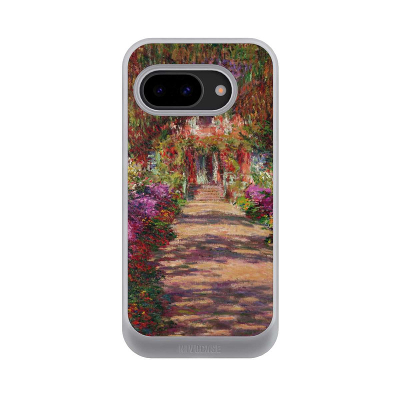 Pixel 9a NIVOcore Eine Allee in Monets Garten in Giverny by Claude Monet