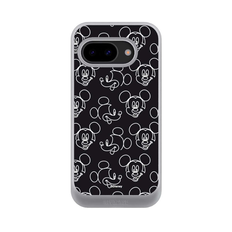 Pixel 9a NIVOcore Disney Mickey Muster Schwarz