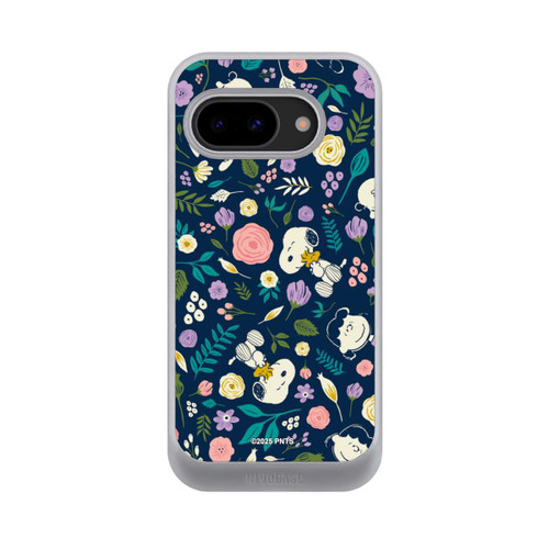 Google Pixel 9a NIVOcore Peanuts Dark Flower Pattern