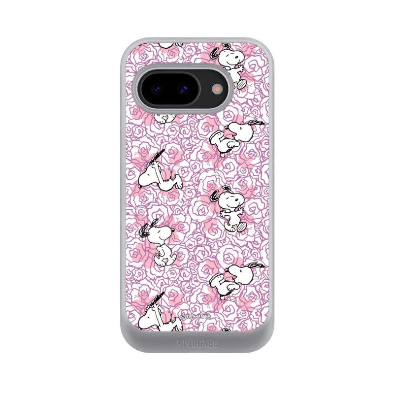 Pixel 9a NIVOcore Peanuts Pink Roses Pattern