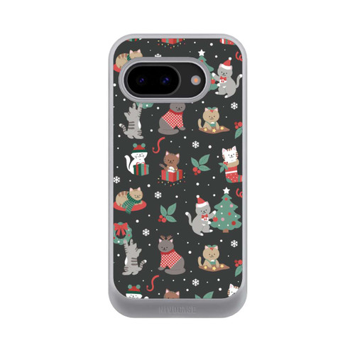 Google Pixel 9a NIVOcore Christmas Festive Cute Holiday Kittens