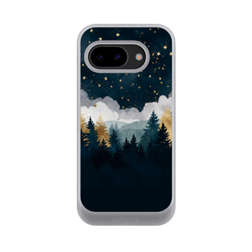 Google Pixel 9a NIVOcore Forêt Nocturne Indigo