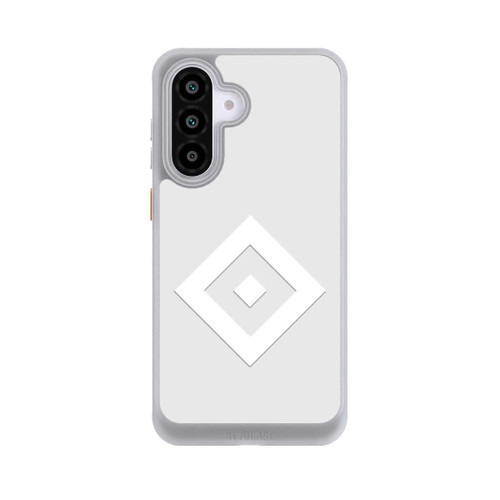 Samsung Galaxy A56 5G NIVOcore Rauten Logo auf HSV Grau