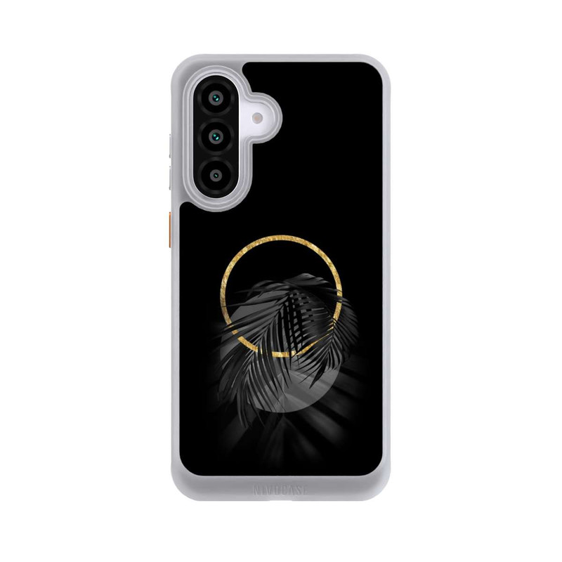 Galaxy A56 5G NIVOcore Black Tropical Leaf