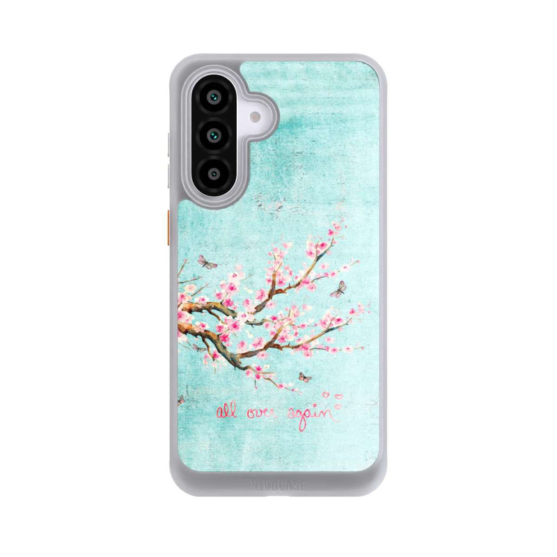 Galaxy A56 5G NIVOcore Cherry Blossom Tree Pattern Blue