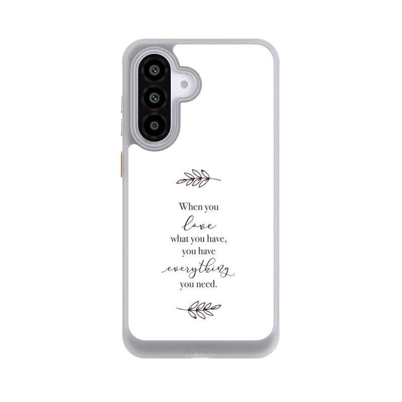 Galaxy A56 5G NIVOcore When You Love What You Have