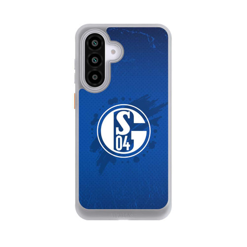Samsung Galaxy A56 5G NIVOcore Schalke 04 Farbe Fleck Blau