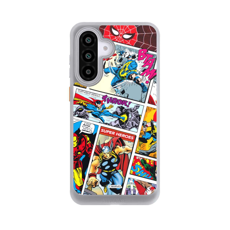 Galaxy A56 5G NIVOcore Marvel Retro Comic Blue