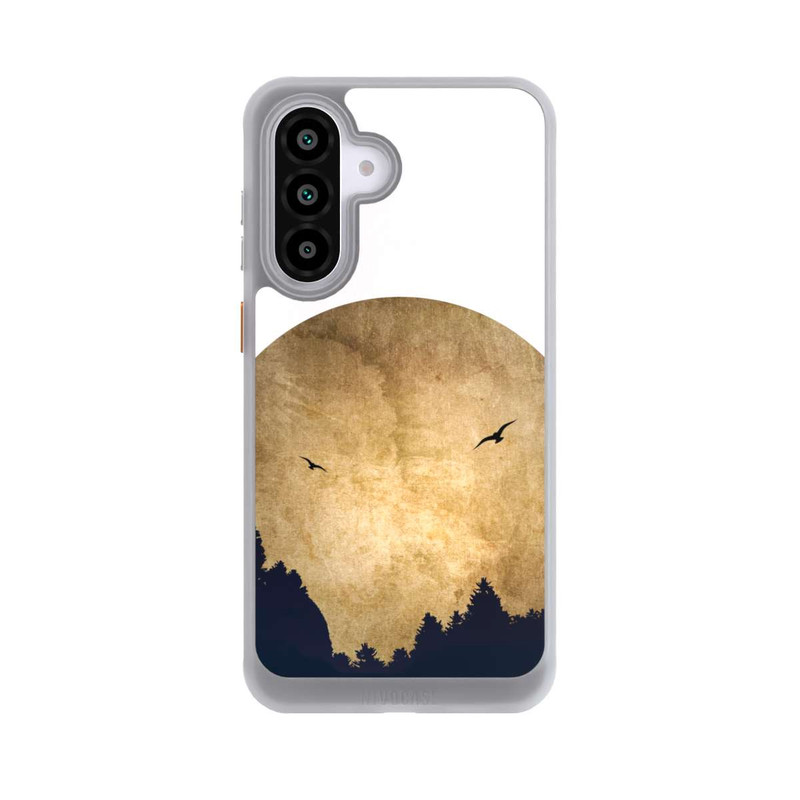 Galaxy A56 5G NIVOcore Zwei Vögel vor Mond