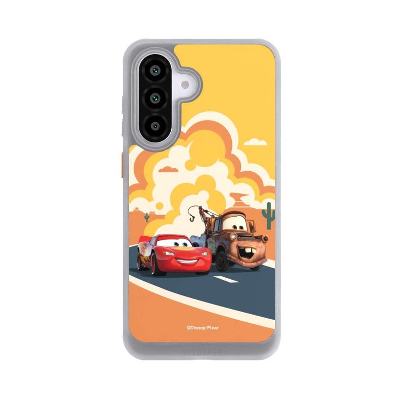 Galaxy A56 5G NIVOcore Disney Cars Lightning McQueen Und Hook on the Road
