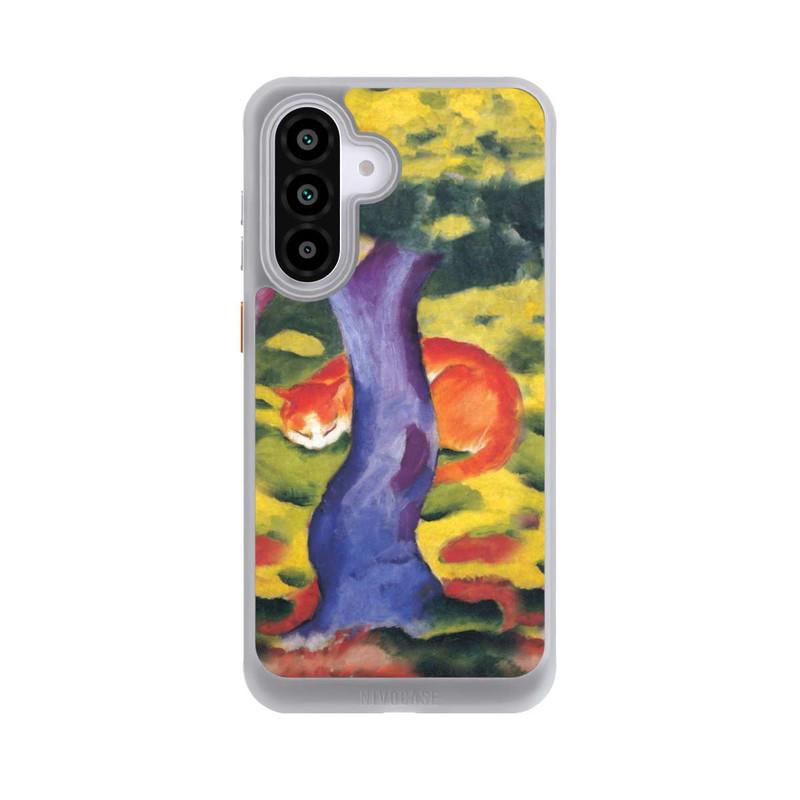 Galaxy A56 5G NIVOcore Cat Behind Tree by Franz Marc