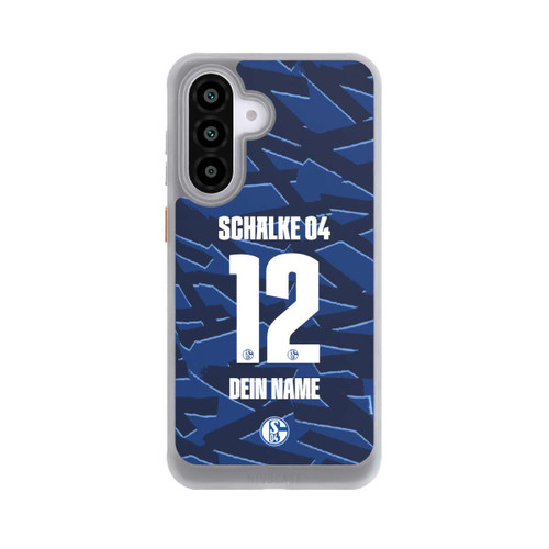 Samsung Galaxy A56 5G NIVOcore Schalke 04 Trikot Personalisierbar 25-26
