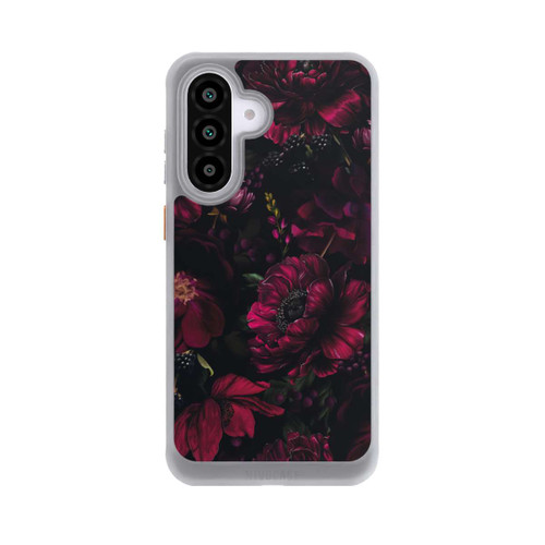 Samsung Galaxy A56 5G NIVOcore Dunkle Rote Blumen Liebe