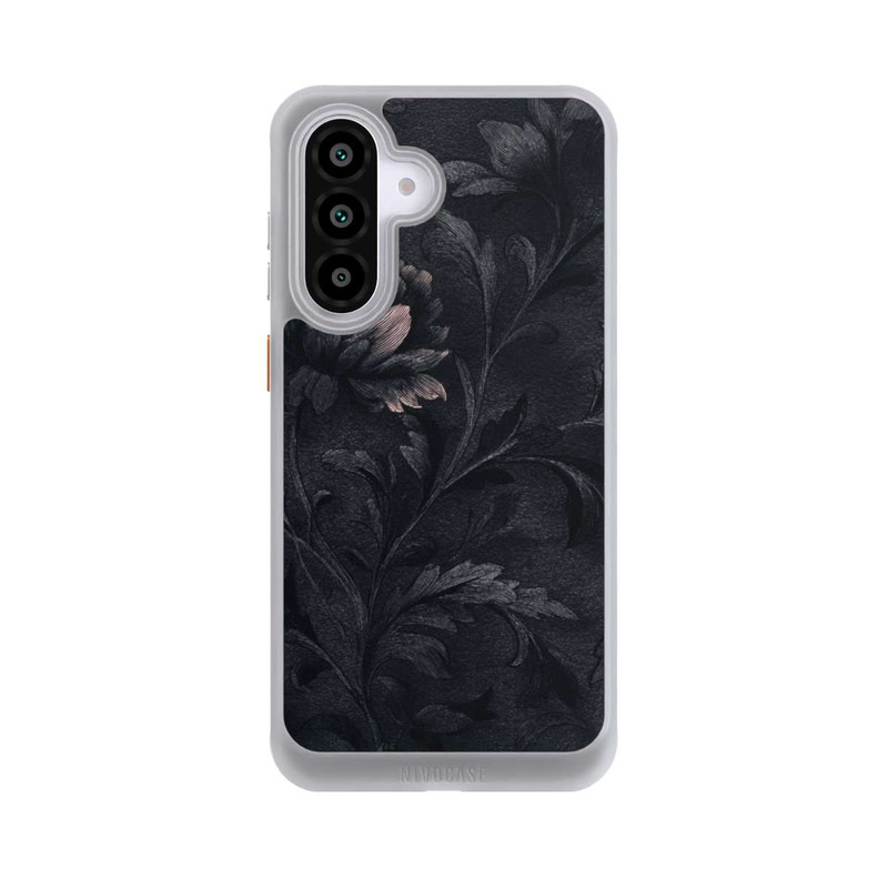 Galaxy A56 5G NIVOcore Dunkles Blumenmuster Vintage