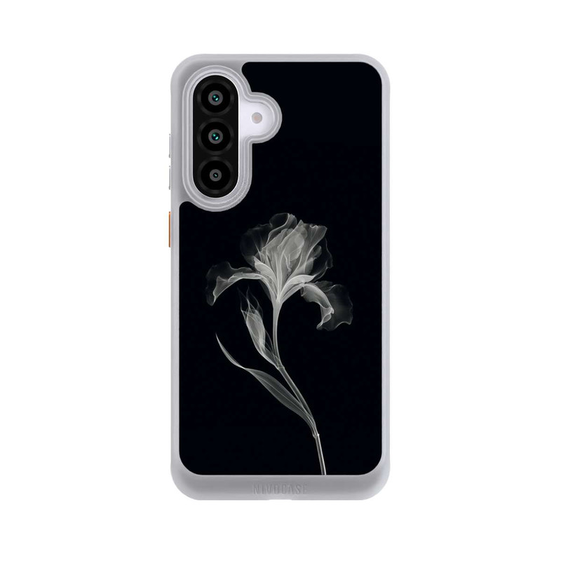 Galaxy A56 5G NIVOcore Negativ Flower Grey on Black with AI