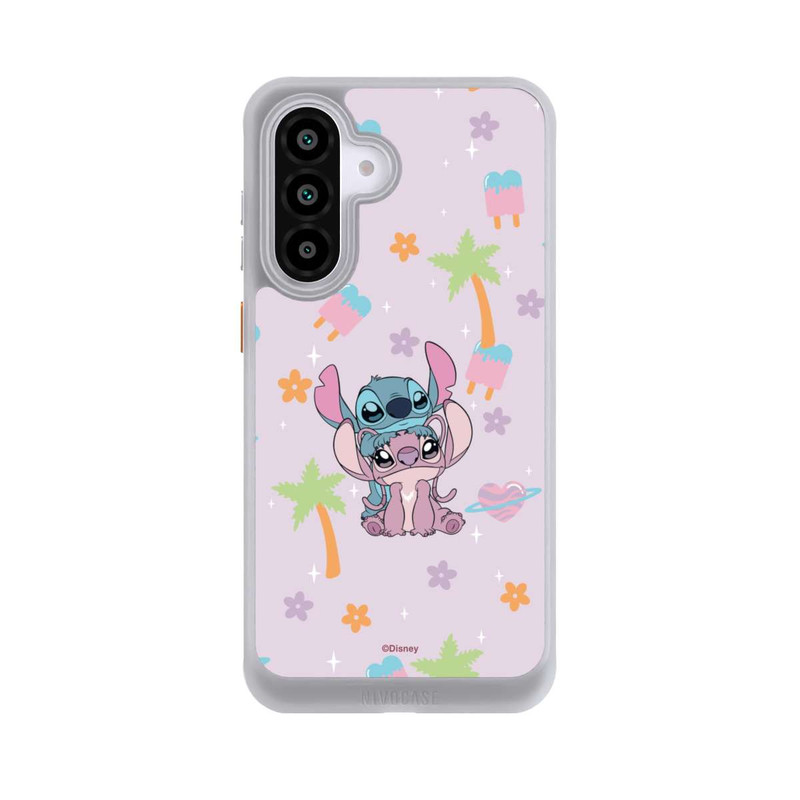 Galaxy A56 5G NIVOcore Stitch and Angel Cute Couple