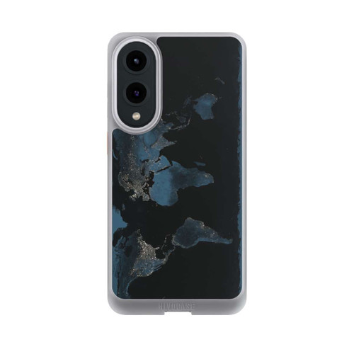 Samsung Galaxy S25 Edge NIVOcore Carte du Monde Nuit