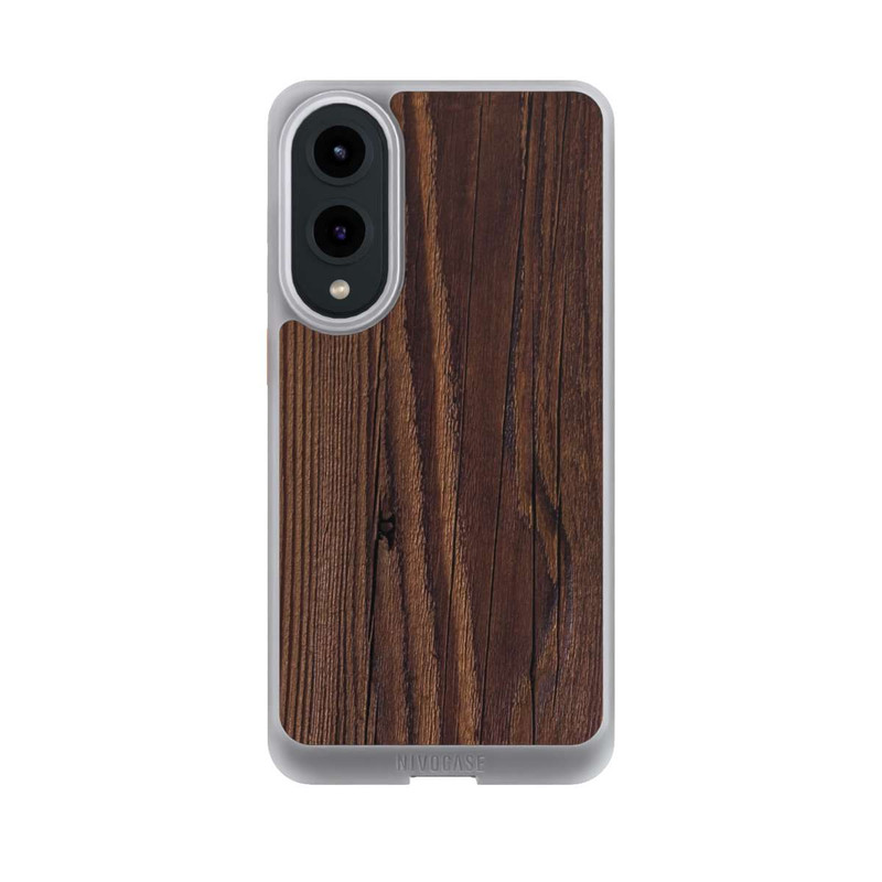 Galaxy S25 Edge NIVOcore Maserung Holzlook