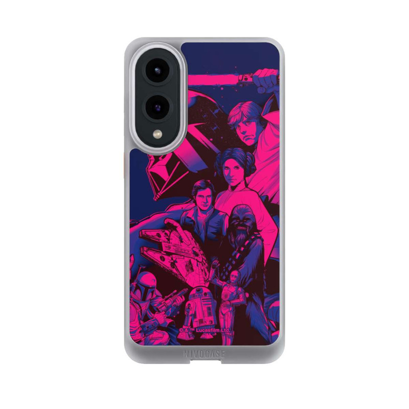 Galaxy S25 Edge NIVOcore StarWars Charaktere - Ultraviolet