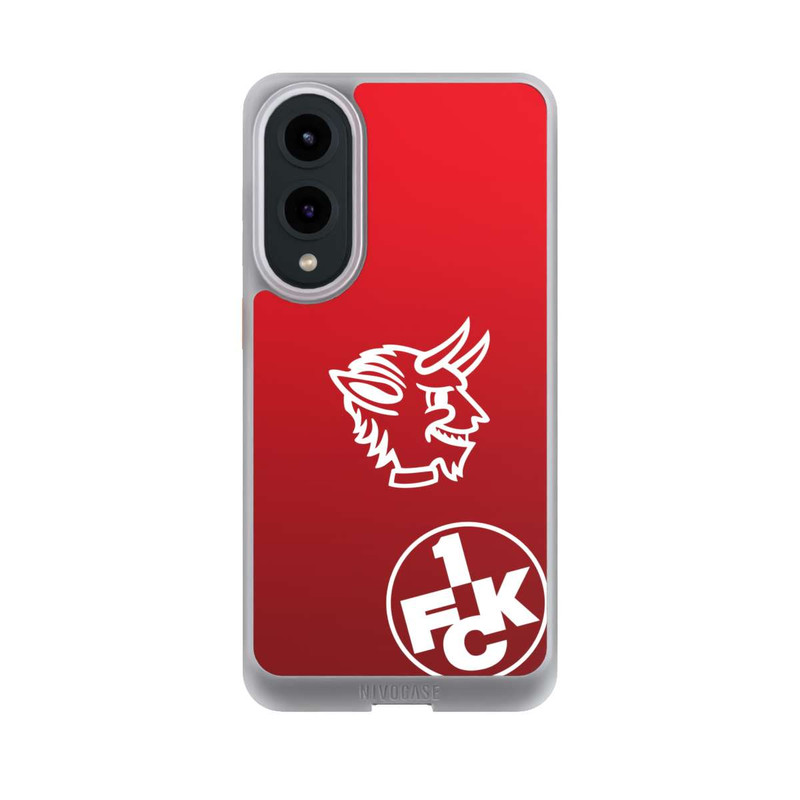 Galaxy S25 Edge NIVOcore Teufelskopf FCK auf Rot