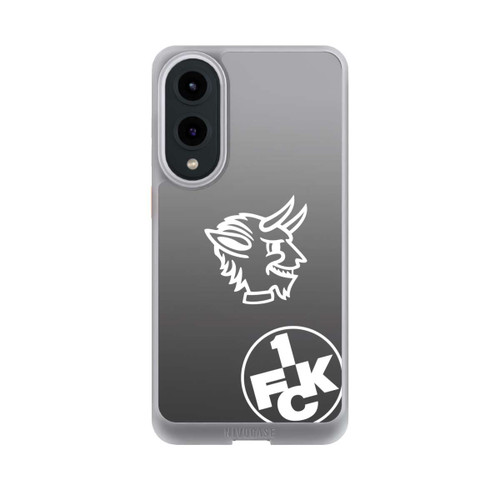 Samsung Galaxy S25 Edge NIVOcore Teufelskopf FCK auf Schwarz