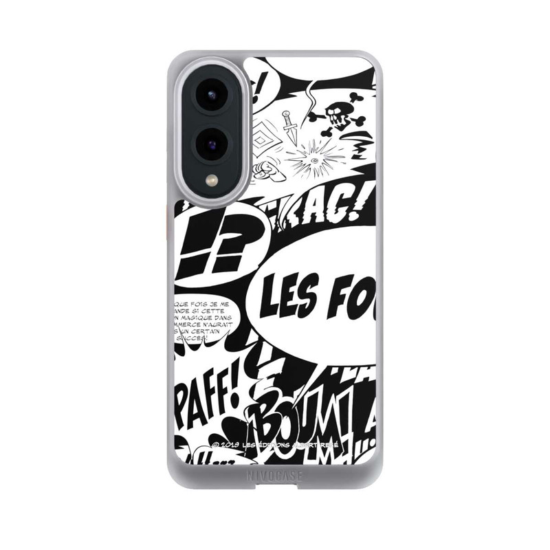 Galaxy S25 Edge NIVOcore Bulles BD Astérix Noir