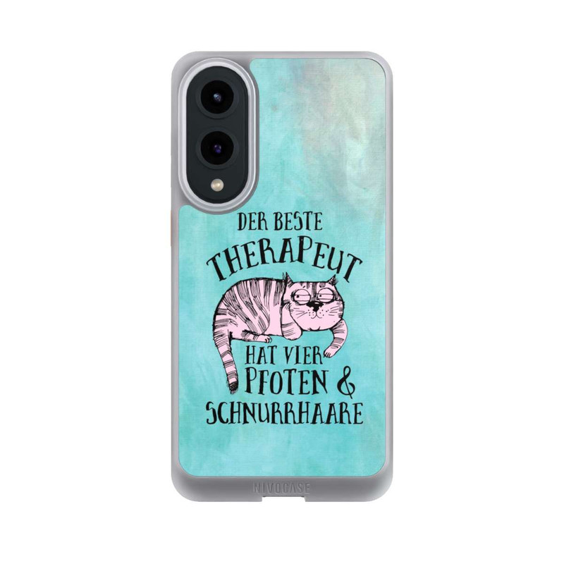 Galaxy S25 Edge NIVOcore Katze Therapeut