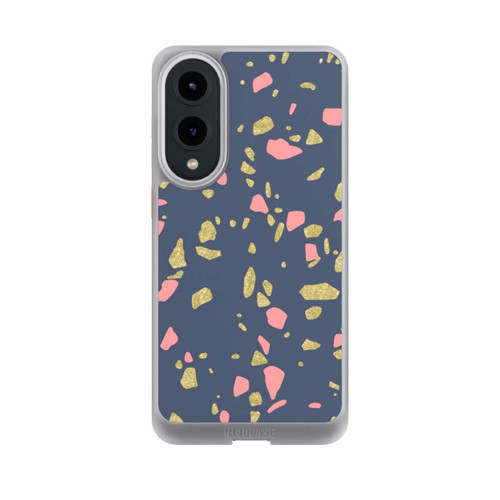 Samsung Galaxy S25 Edge NIVOcore Terazzo Gold-Optik