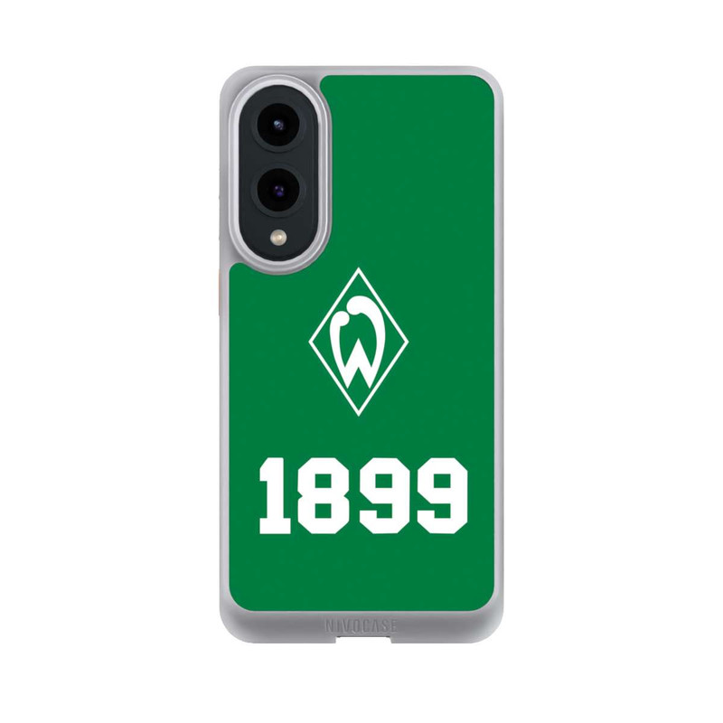 Galaxy S25 Edge NIVOcore 1899 Grün-Weiß Lebenslang Grün - Werder Bremen