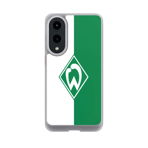 Samsung Galaxy S25 Edge NIVOcore Weiß-Grün - Werder Bremen