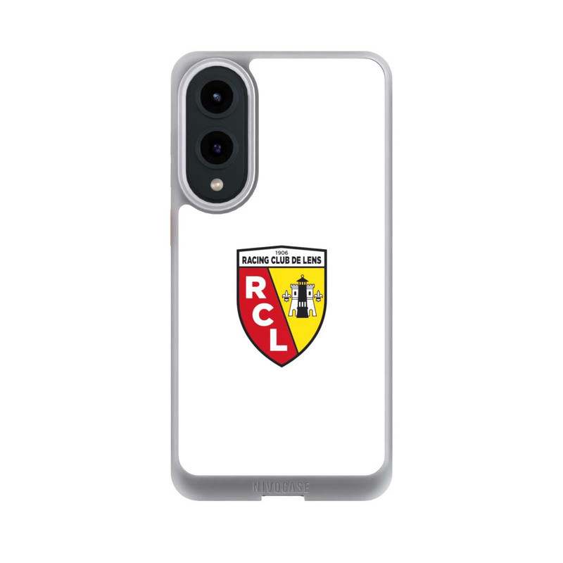Galaxy S25 Edge NIVOcore RC Lens -Logo - Weiß