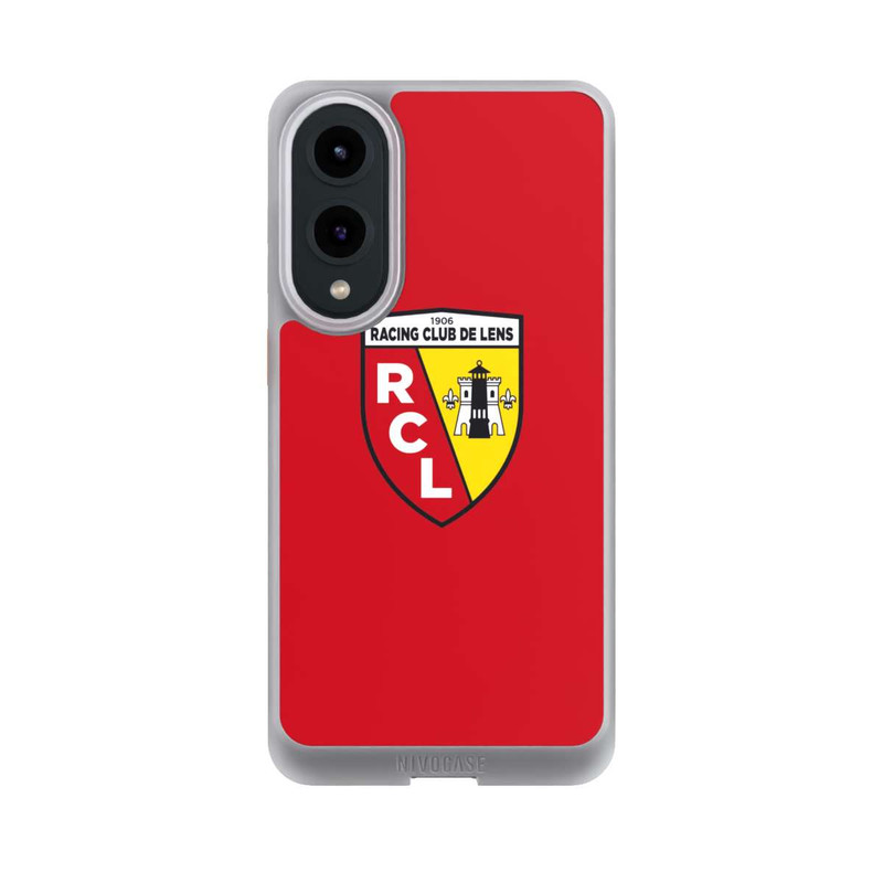 Galaxy S25 Edge NIVOcore RC Lens Logo en Rouge