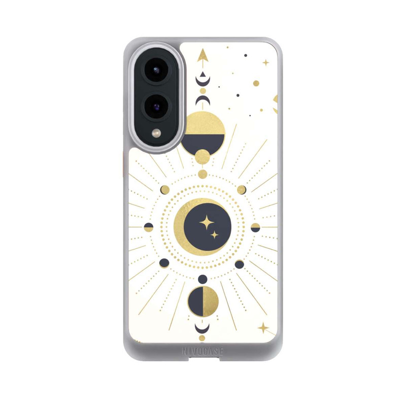 Galaxy S25 Edge NIVOcore Abstrakter Rose-Gold-Look