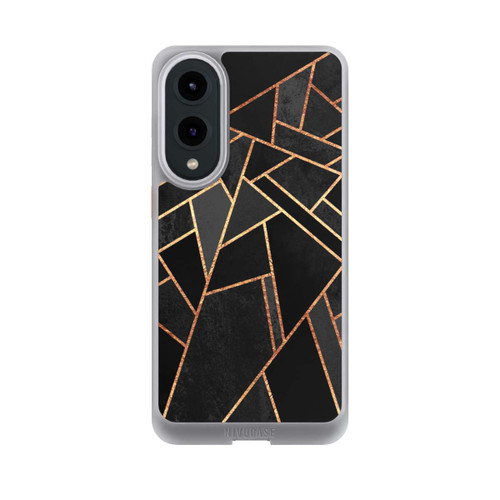 Samsung Galaxy S25 Edge NIVOcore Schwarze Nacht Gold Druck