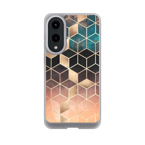 Samsung Galaxy S25 Edge NIVOcore Ombre Traum Würfel Gold Druck