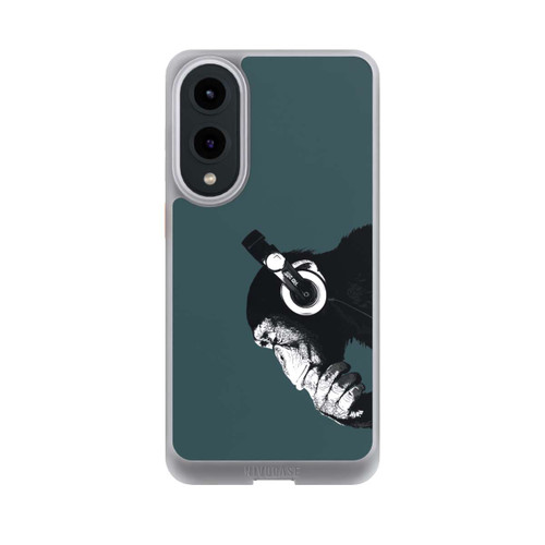 Samsung Galaxy S25 Edge NIVOcore Denkender Affe Blau