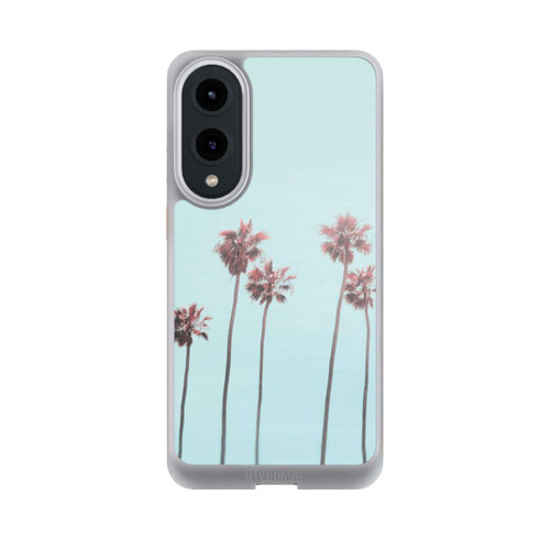 Samsung Galaxy S25 Edge NIVOcore Hellrosa Strandpalme Paradies