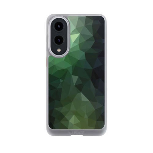Samsung Galaxy S25 Edge NIVOcore Polygonal Mosaic Green