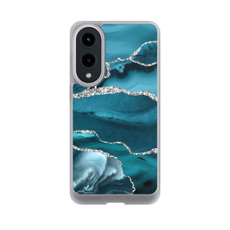 Galaxy S25 Edge NIVOcore Gletscher Eis Marmor