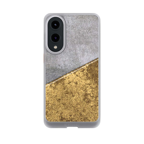 Samsung Galaxy S25 Edge NIVOcore Beton und Goldlook